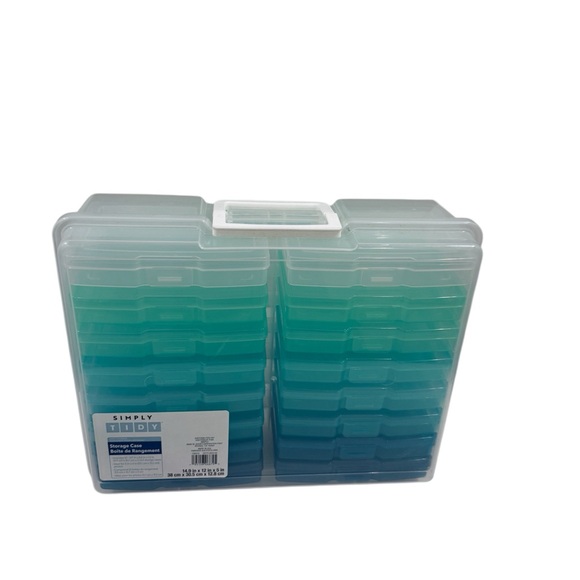 Simply Tidy Other - NEW Simply Tidy Ombré Photo & Craft Keeper ~ Storage Case